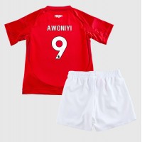 Nottingham Forest Taiwo Awoniyi #9 Hemmaställ Barn 2024-25 Korta ärmar (+ Korta byxor)